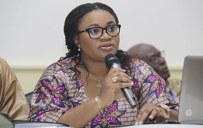 Mrs  Charllote Osei - EC boss